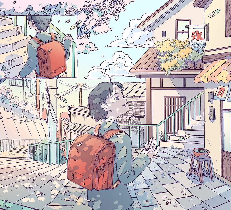 您可能曾經在動畫、漫畫中看過知己書包